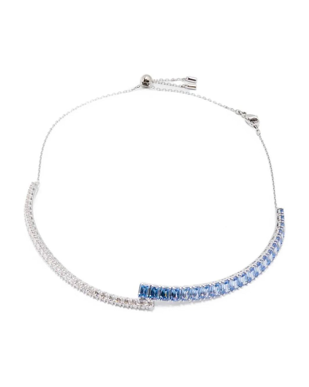 Swarovski White Matrix Choker Necklace