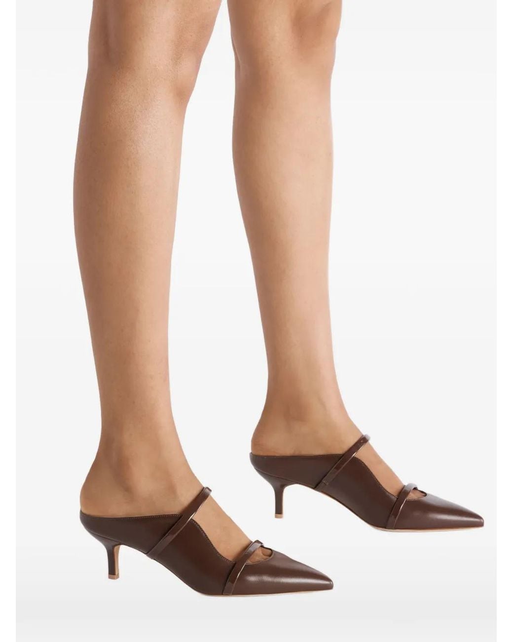 Malone Souliers Brown Maureen Leather Mules