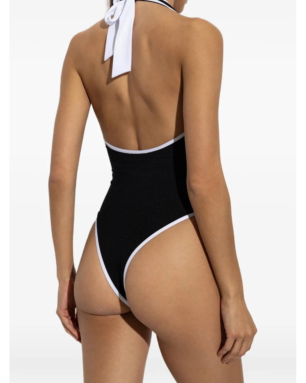 Balmain Badpak Met Monogram in het Black
