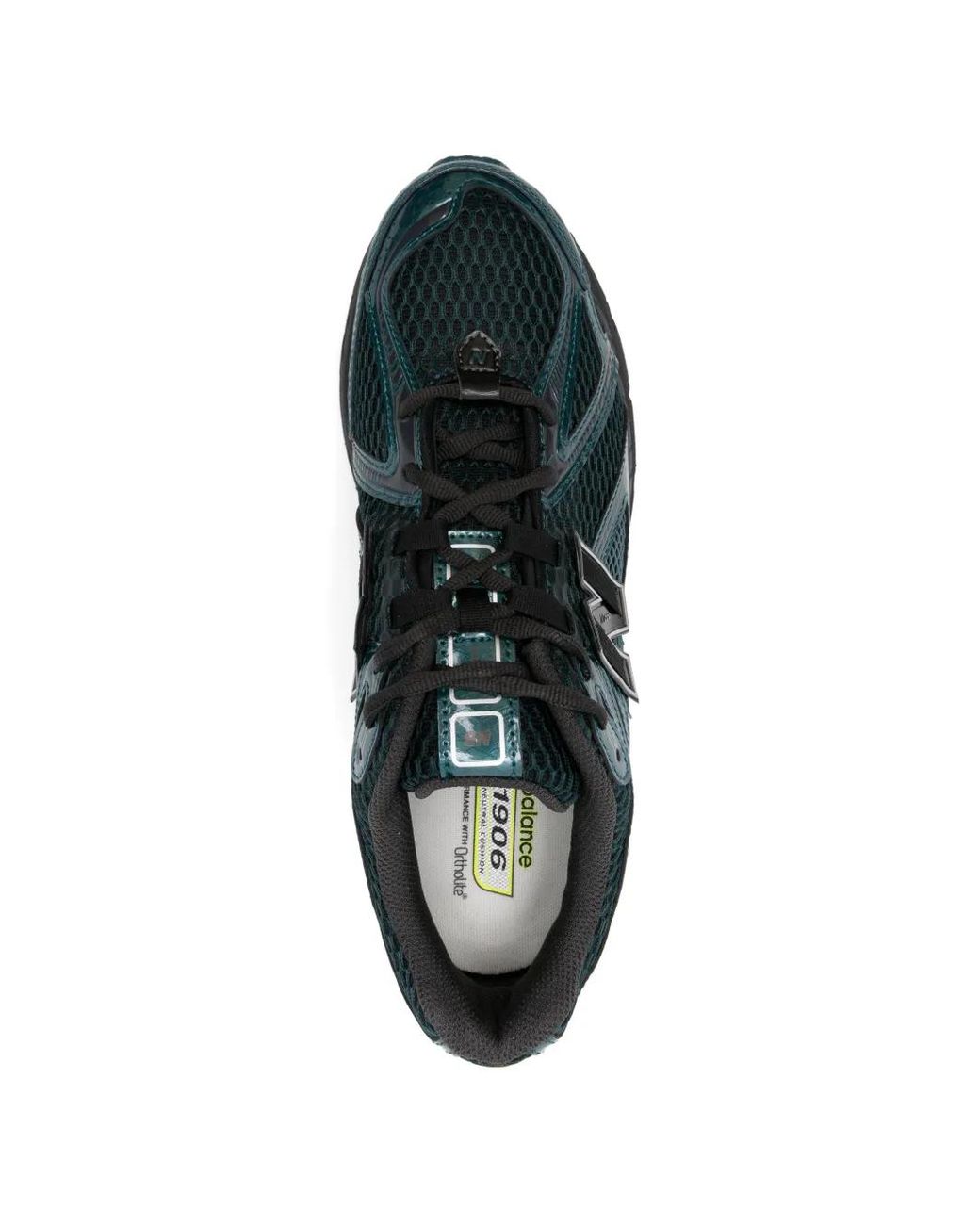 New Balance Green U1906R Lace-Up Sneakers