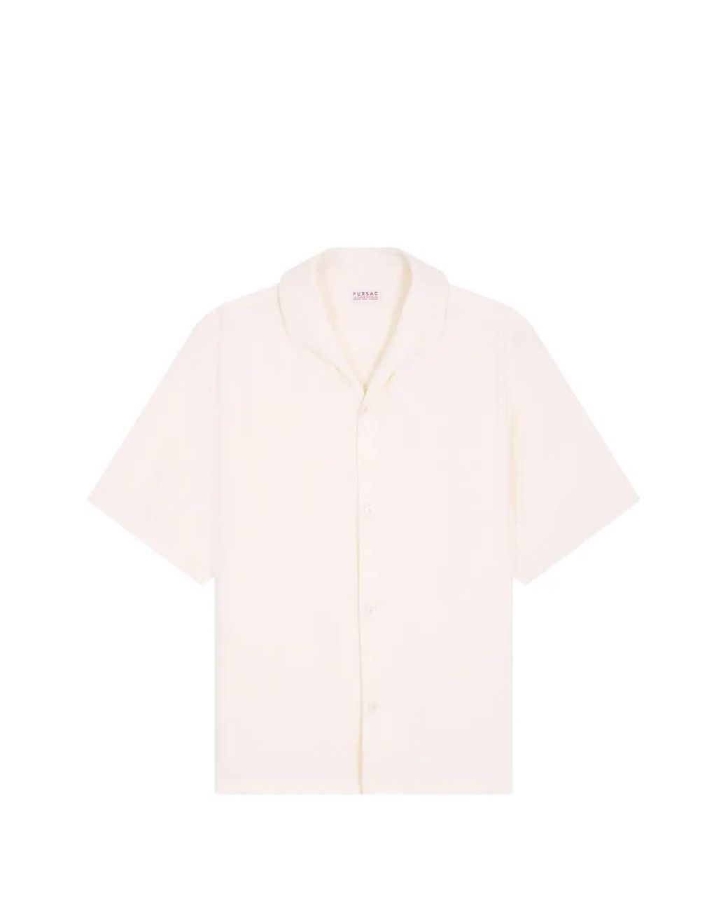 Fursac Pink Camp-Collar Short-Sleeve Shirt for men