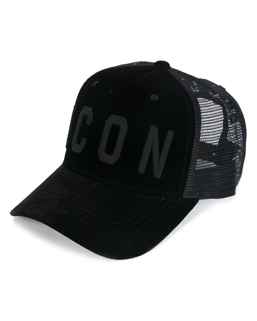 DSquared² Velvet Icon Snap Back in 