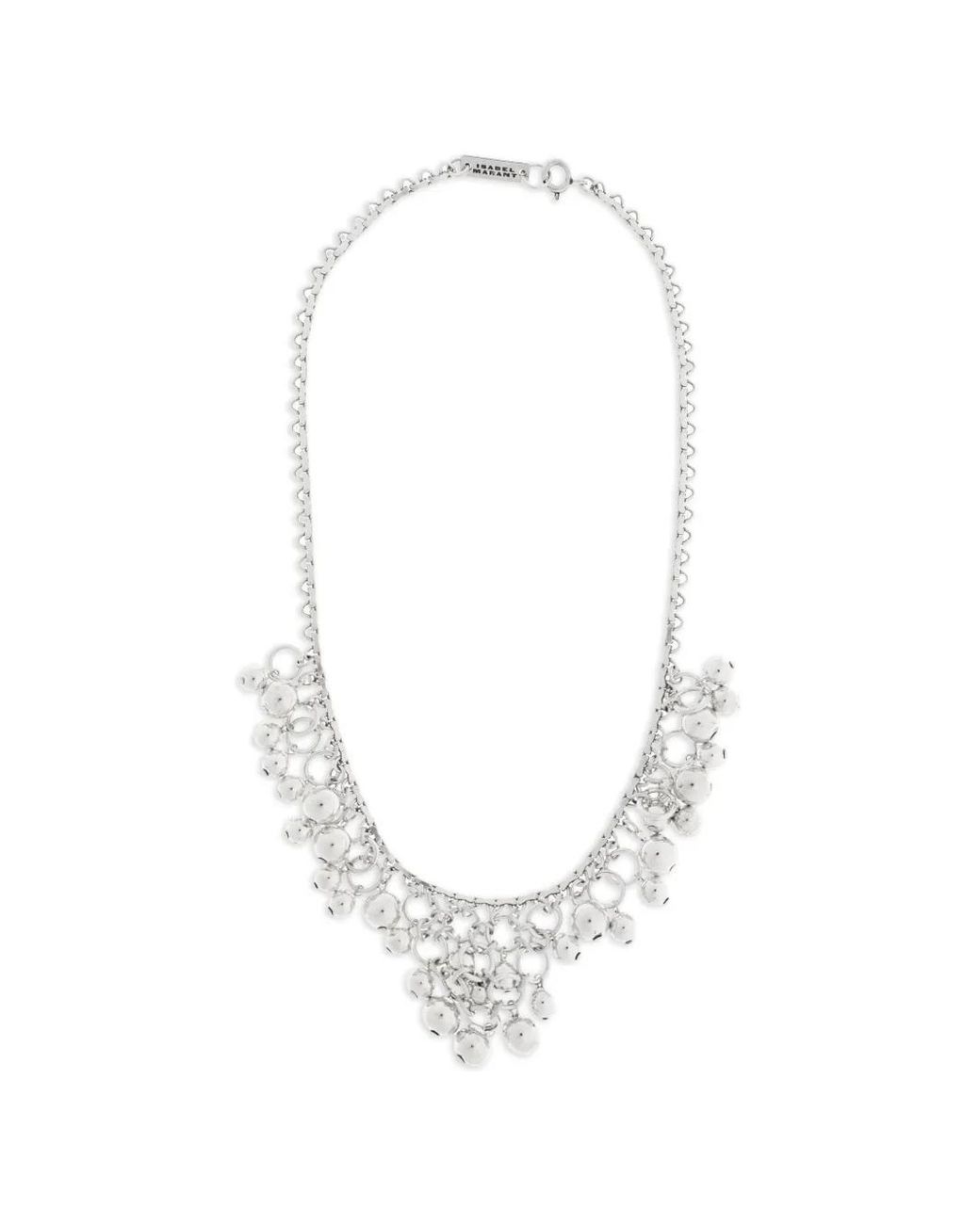 Isabel Marant White Short Necklace