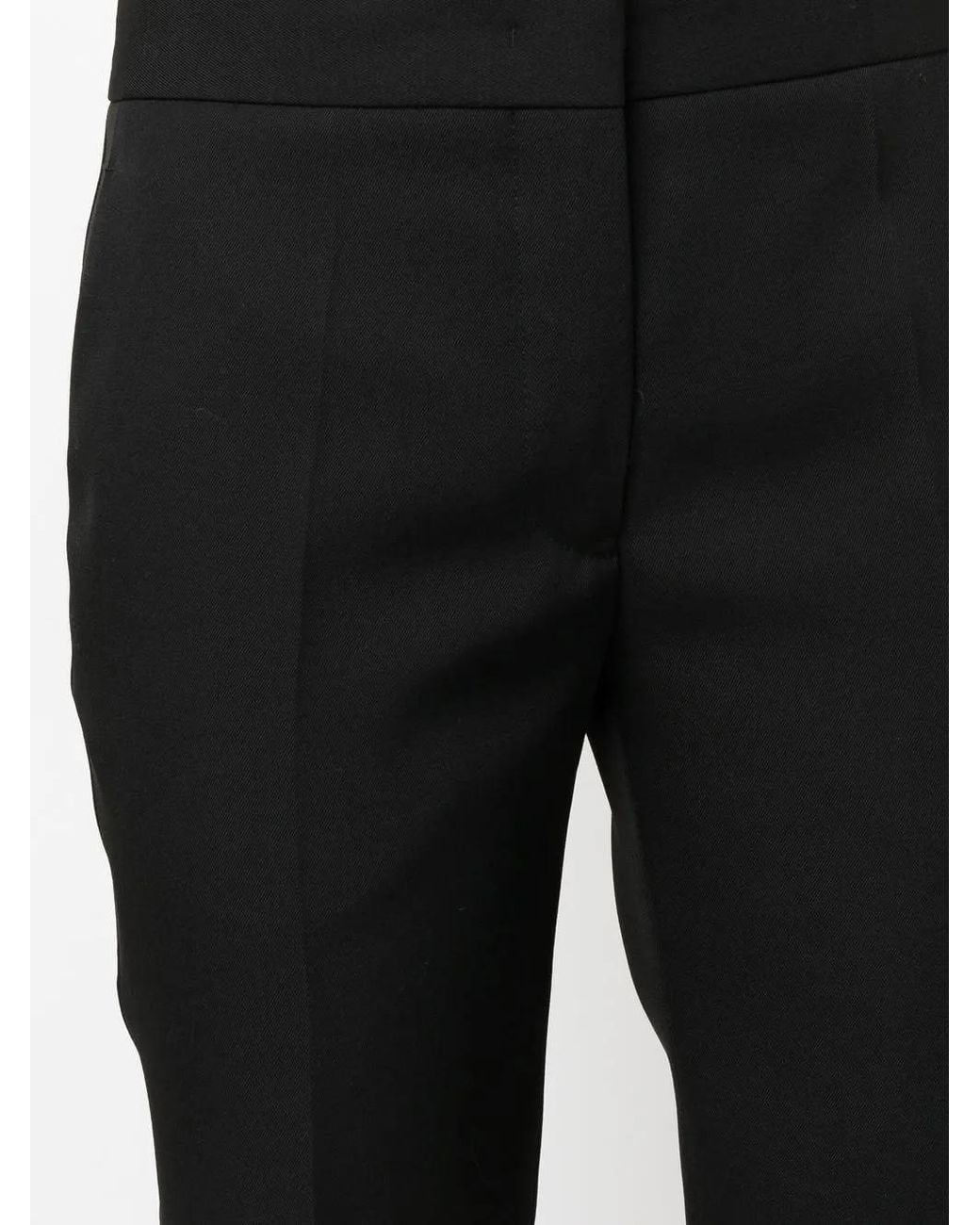 Jil Sander Straight Broek in het Black