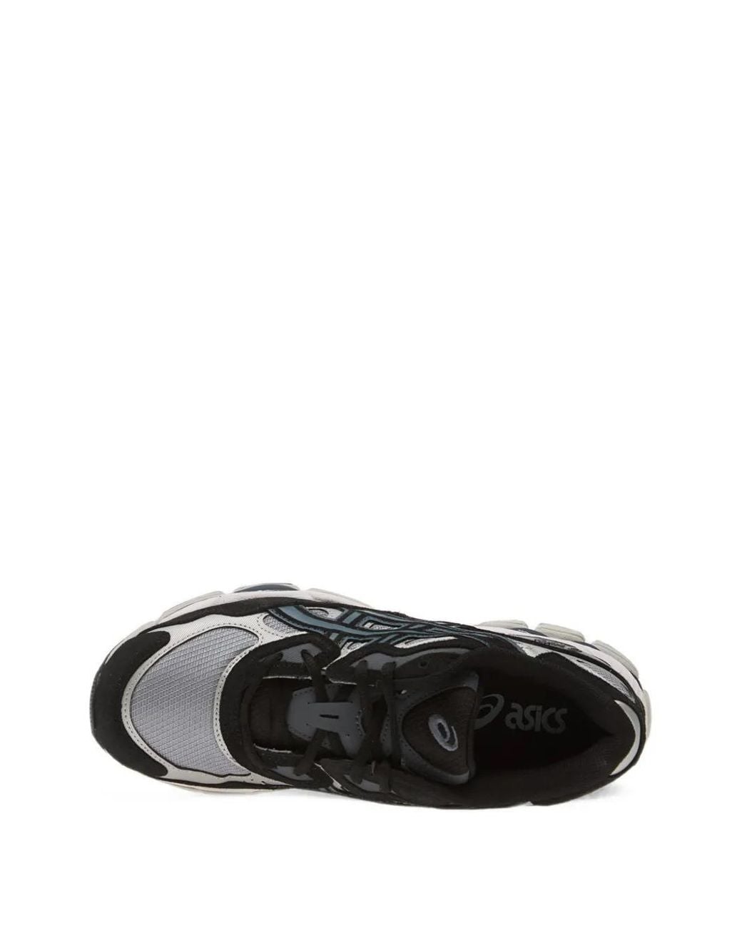 Asics Black Gel-Nyc Panelled Low-Top Sneakers