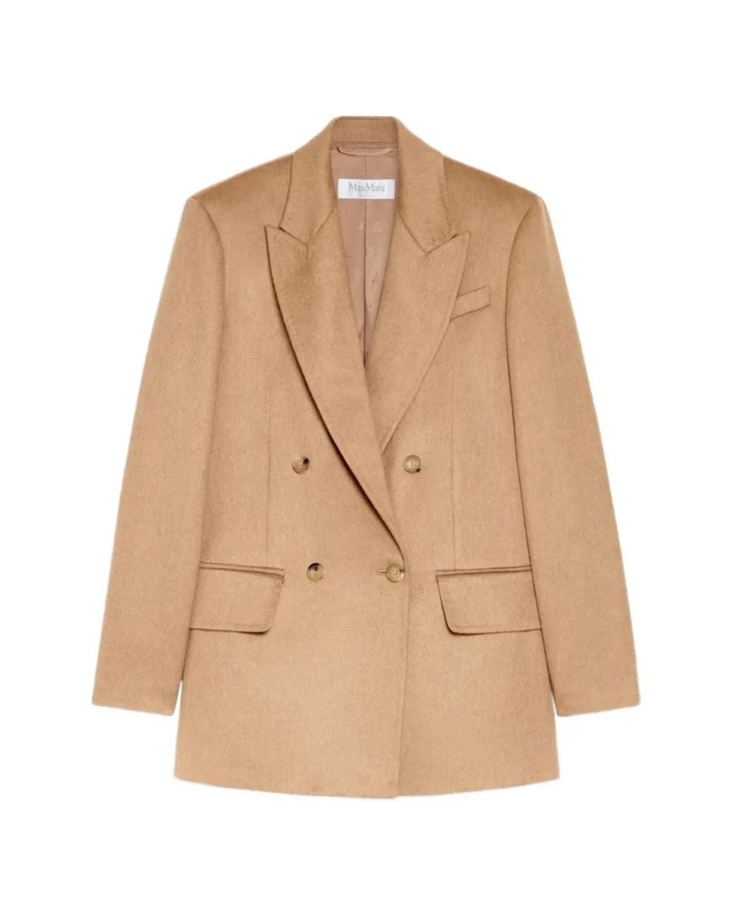 Max Mara Natural Virgin Wool Jacket