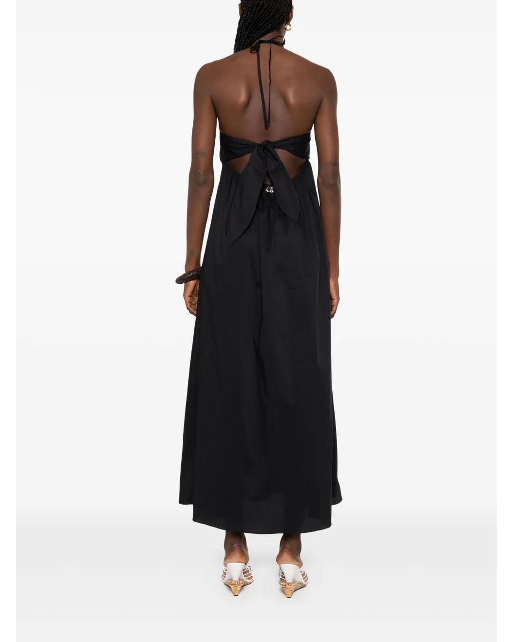 Liu Jo Black Hollyhock Maxi Dress
