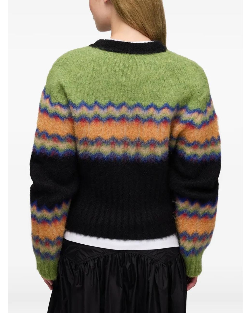 Ganni Green Jumper