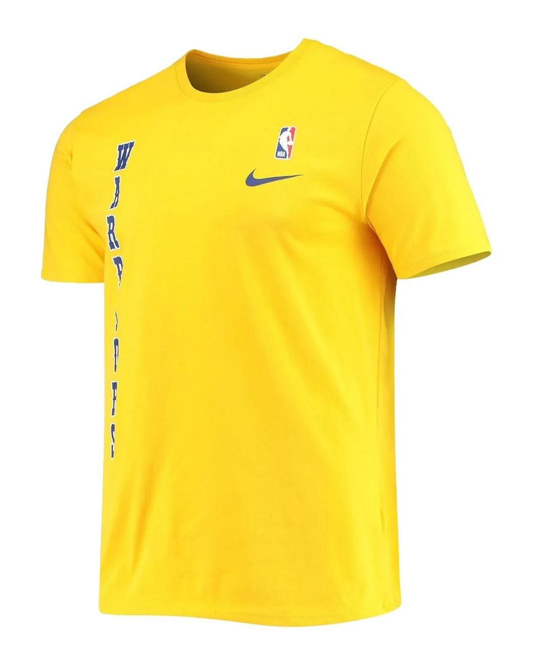 Nike Yellow Nba Gs Warriors T-Shirt for men