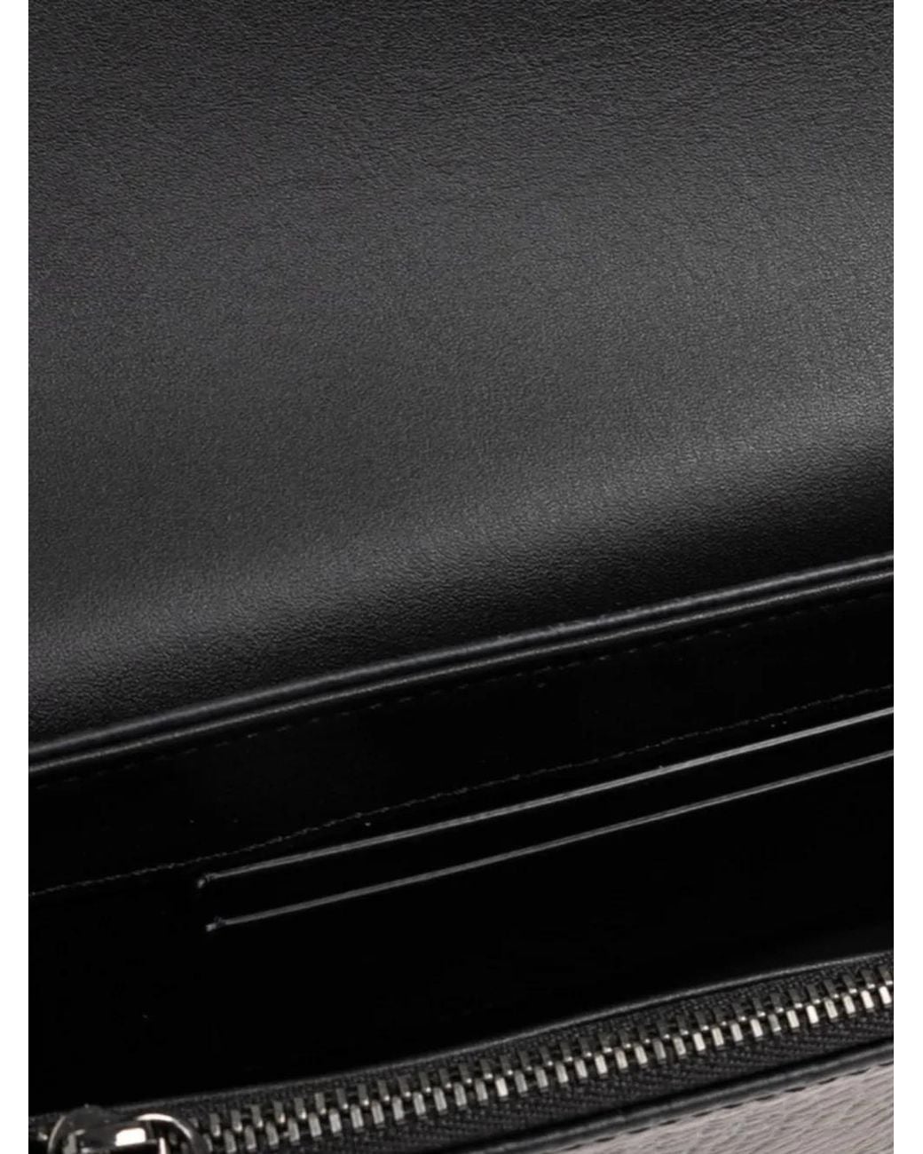 MCM Black Sac À Bandoulière Aren Visetos