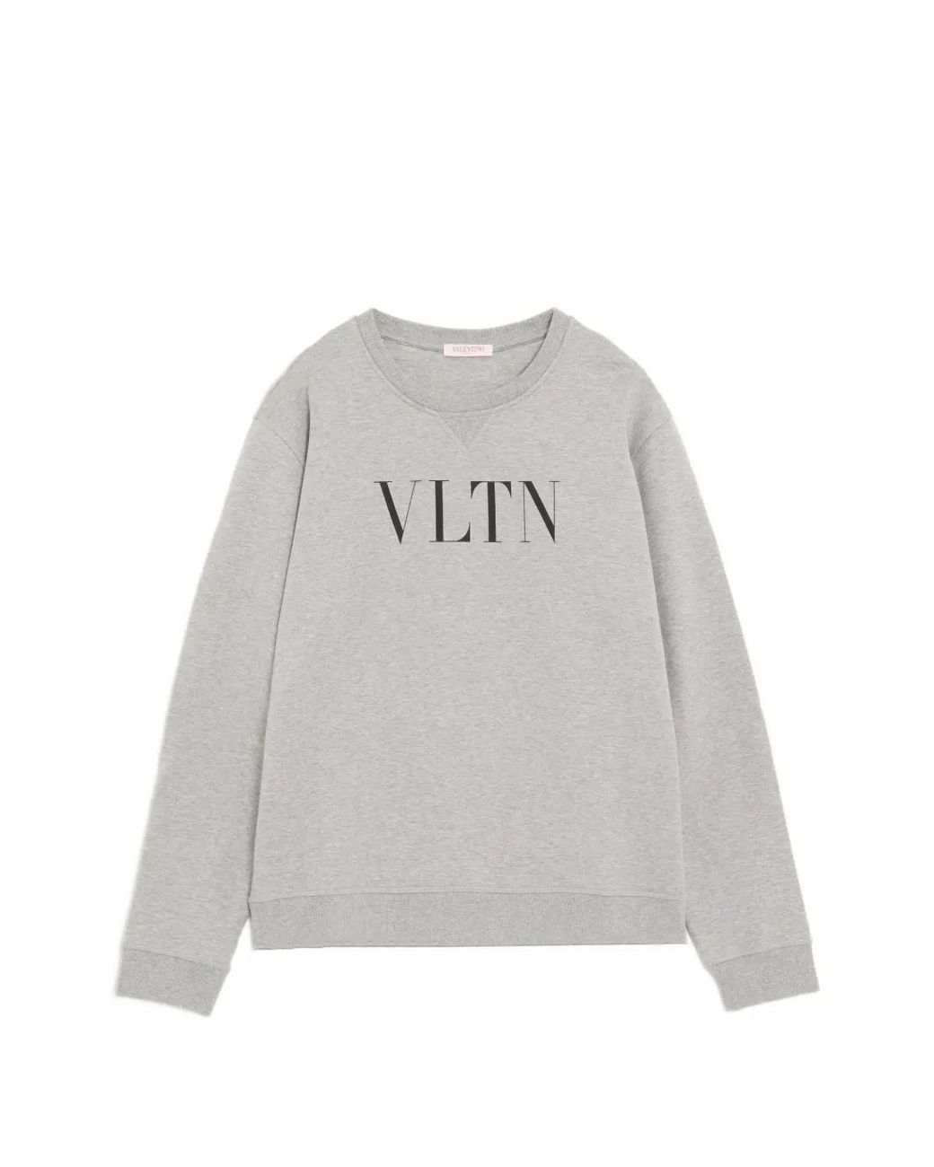 Valentino Garavani Gray Vltn Crew-Neck Sweatshirt for men