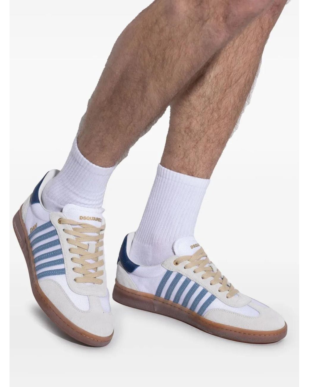 DSquared² Boxer Sneakers in Blue für Herren