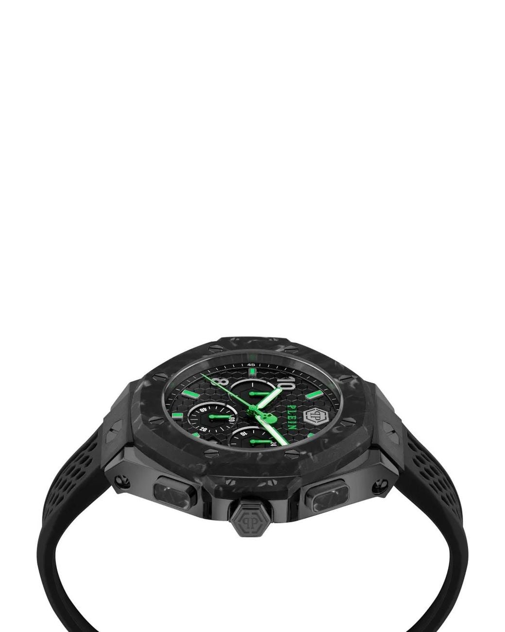 Philipp Plein Black Chrono Royal 46Mm Watch for men