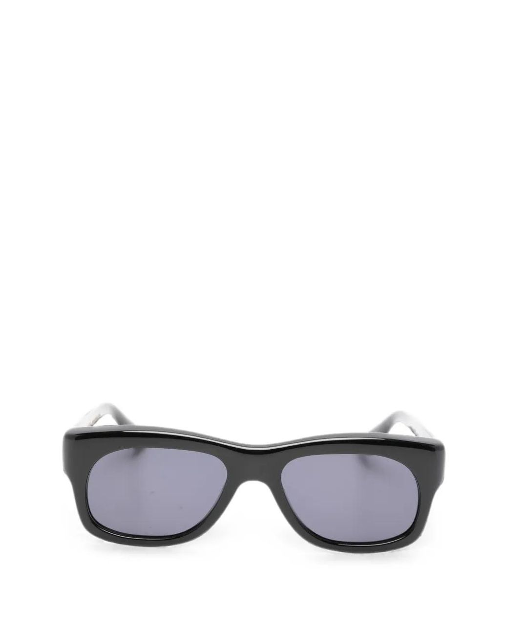 Port Tanger Gray Lunettes De Soleil Quwa À Monture Rectangulaire