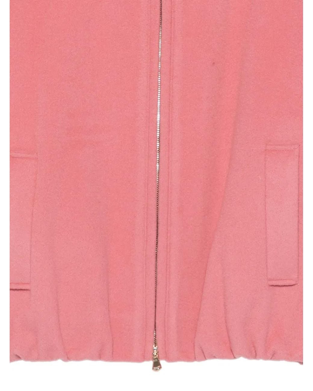 Manuel Ritz Pink Zip-Up Collared Jacket
