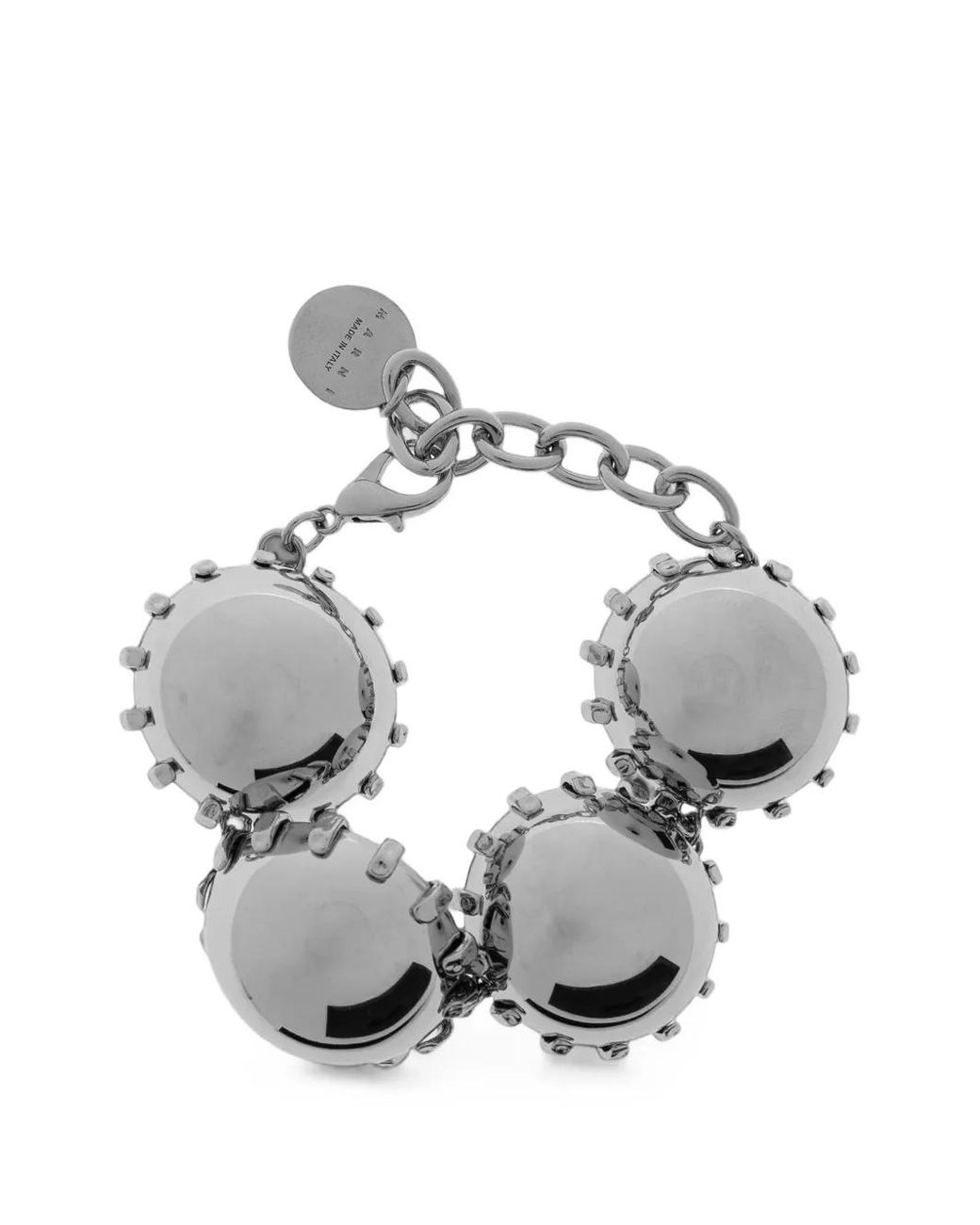 Marni Metallic Stud-Embellished Dome Bracelet