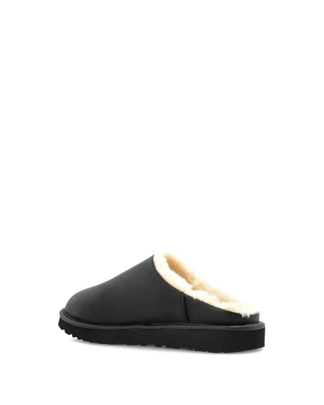 Ugg Gray Leather Mules for men