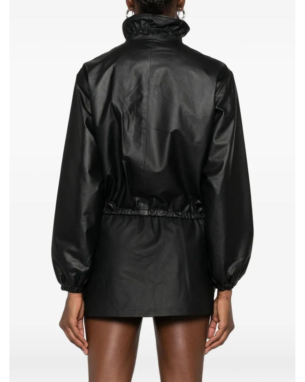Alexander Wang Leren Jack Met Rits in het Black