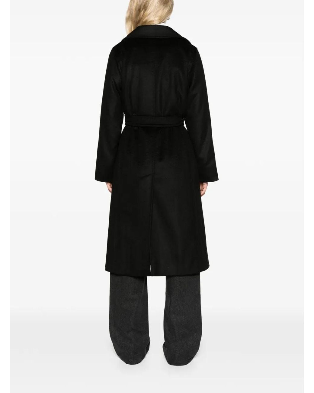 Max Mara Black Manuela Icon Coat