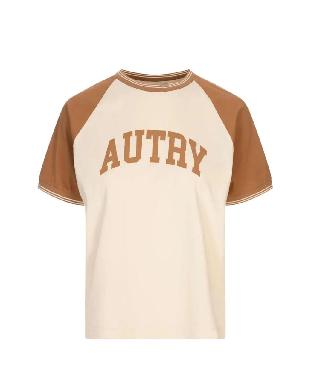Autry Natural Logo-Print Raglan-Sleeve T-Shirt