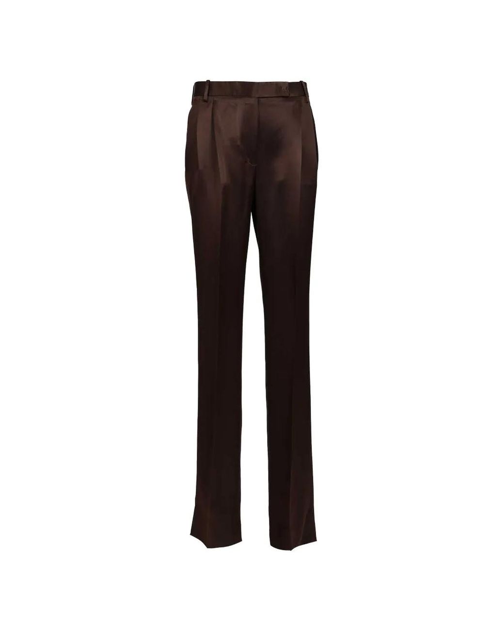 Tom Ford Brown Pleated Trousers