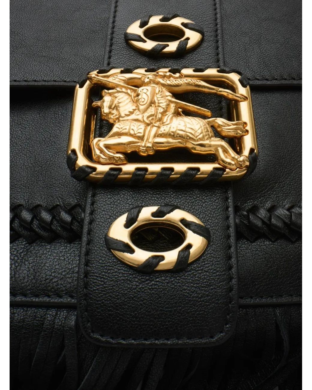 Burberry Black Small Rider Bag