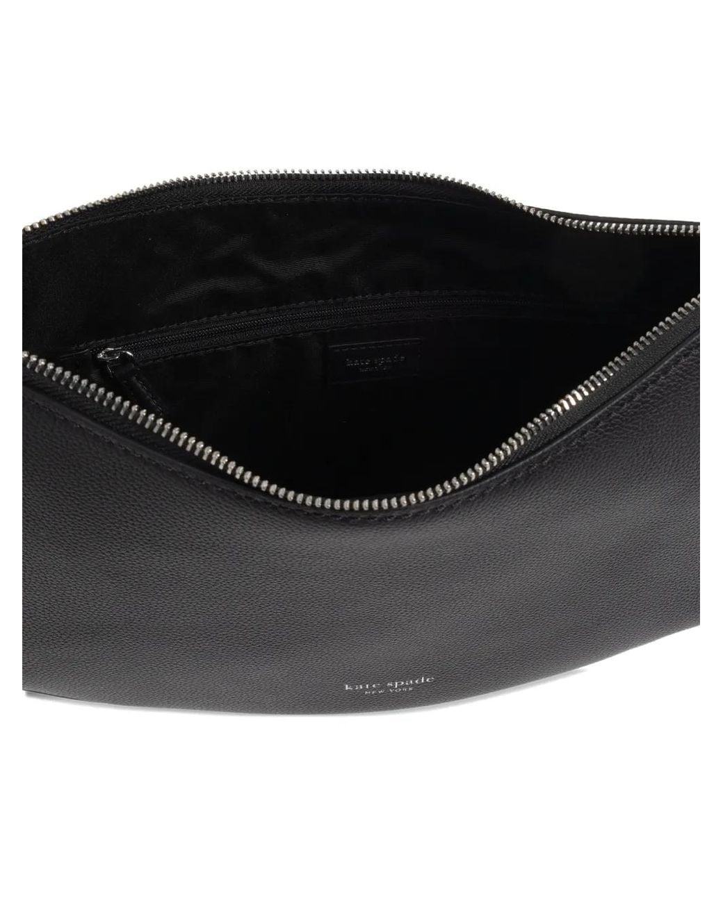 Kate Spade Black Mittelgroße Loop Schultertasche