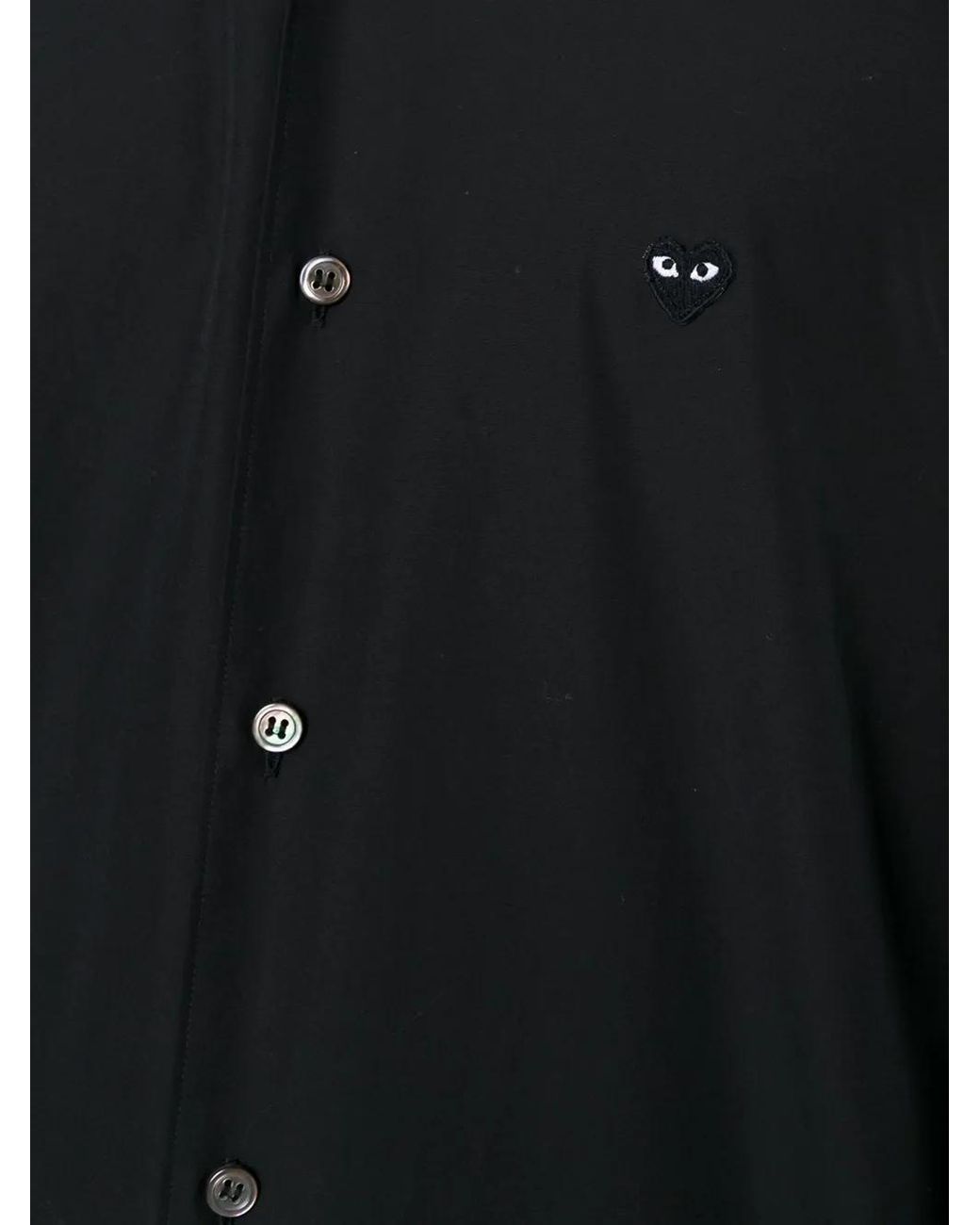 COMME DES GARÇONS PLAY Black Mini Heart Shirt for men