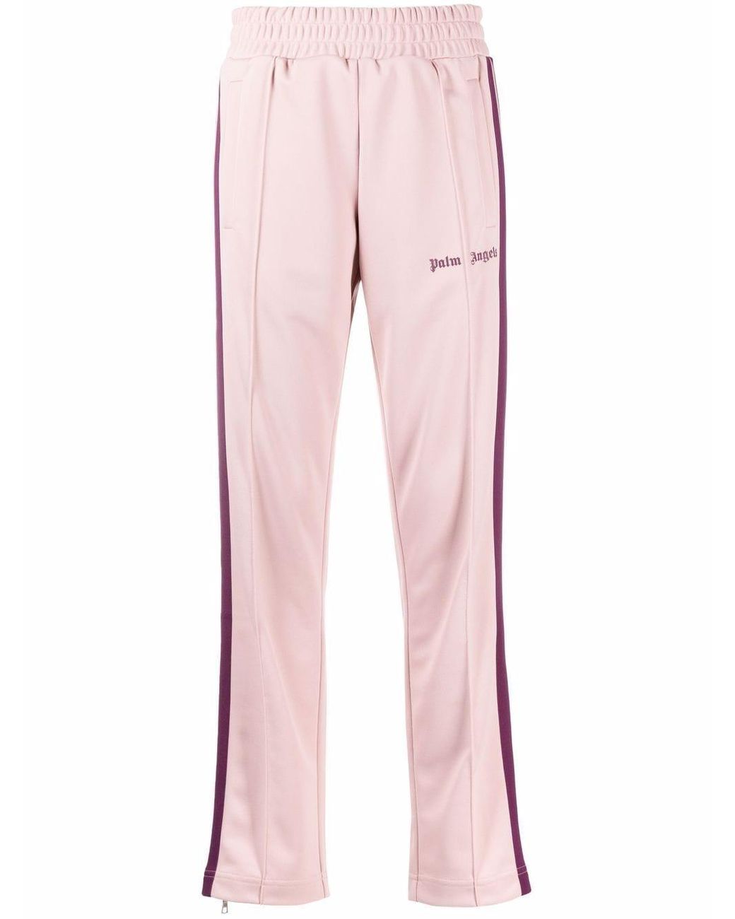 Pantalones de chándal con rayas laterales Palm Angels de color Rosa | Lyst