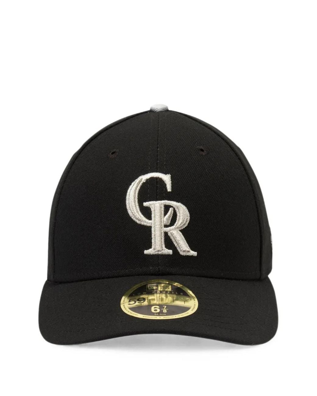 KTZ Black 59Fifty Colorado Rockies Baseball Cap for men