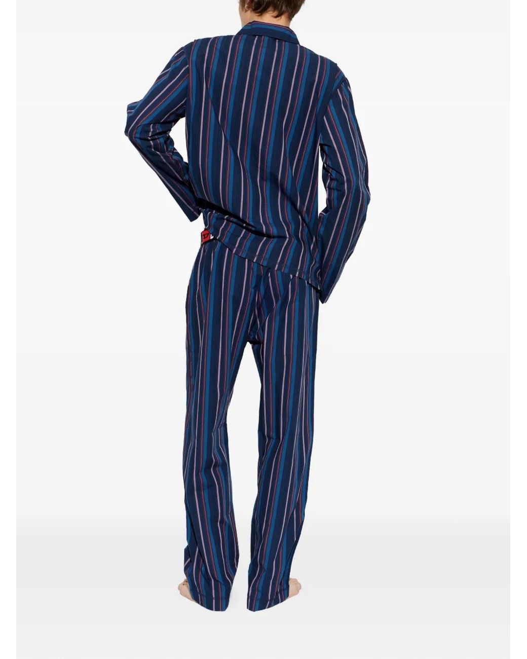 Pyjama Rayé DIESEL pour homme en coloris Blue