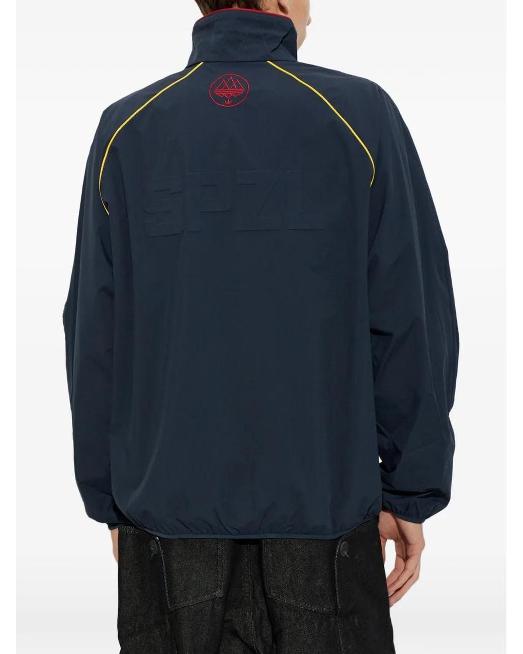Adidas Blue Arsenal Spzl F.C. Track Top for men