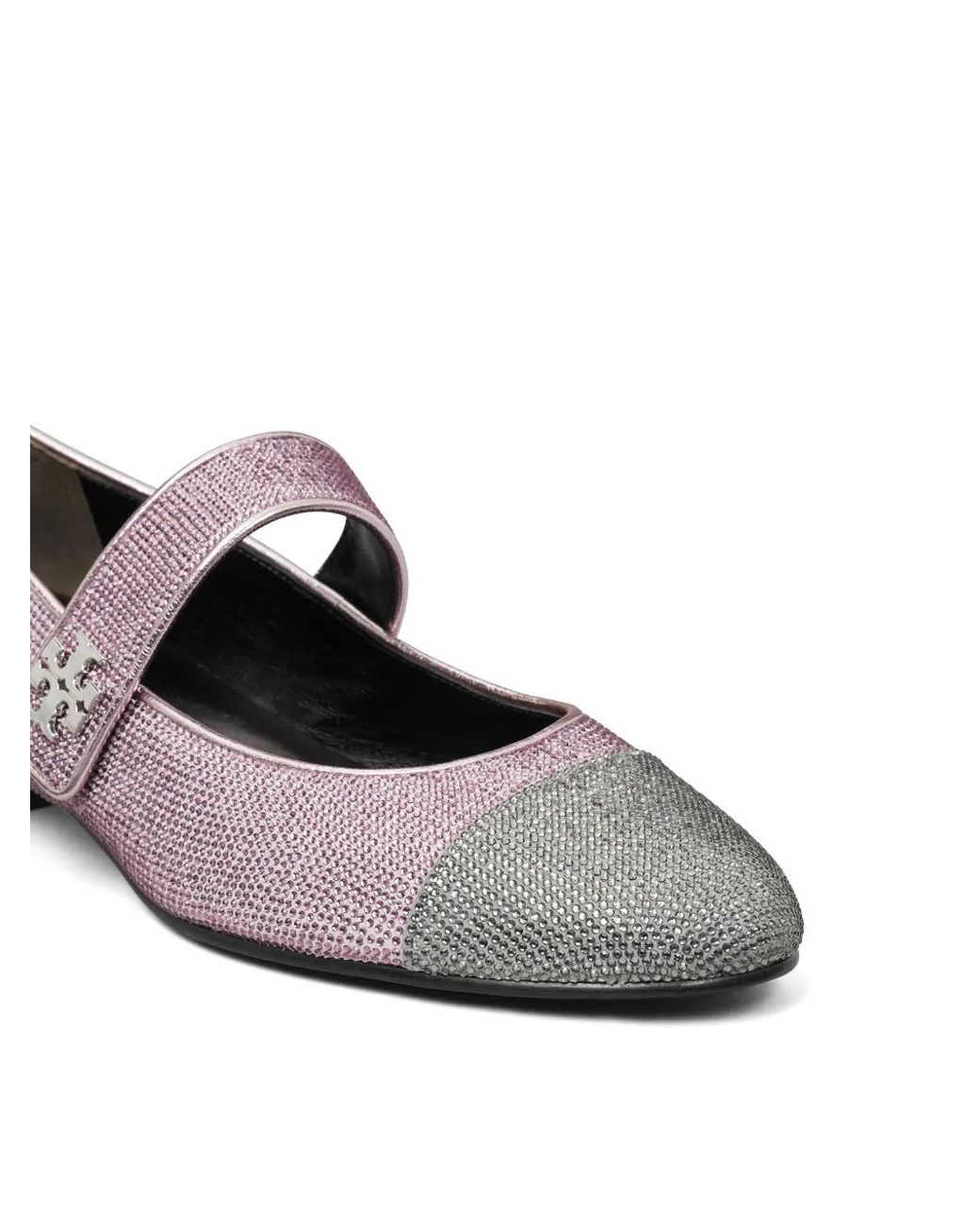 Tory Burch Pink Mary Jane Ballerina Shoes