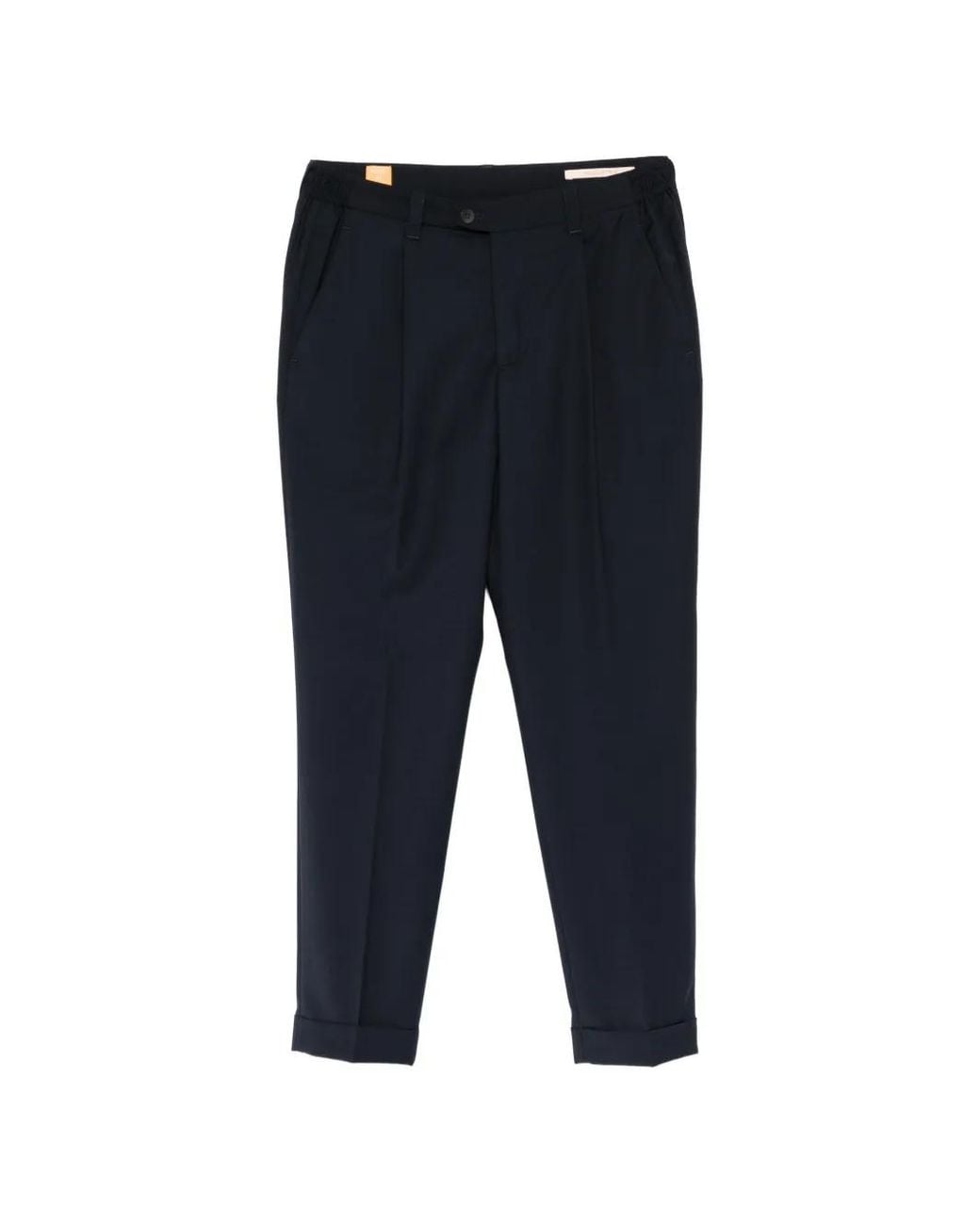 Alpha Industries Blue Pantalon À Design Plissé for men