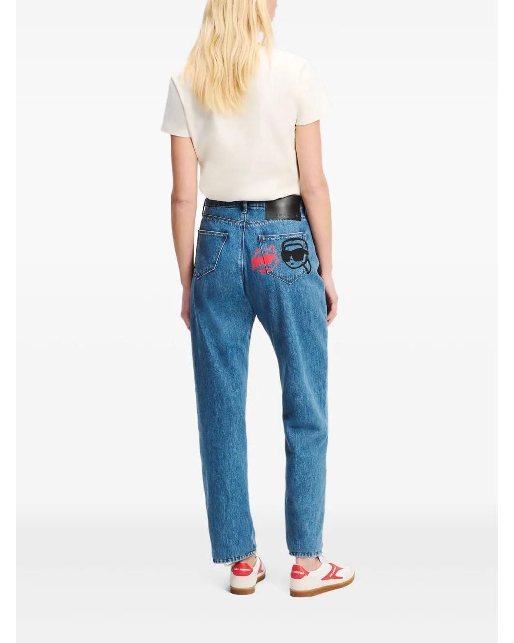 Karl Lagerfeld Blue Ikon Duo Jeans