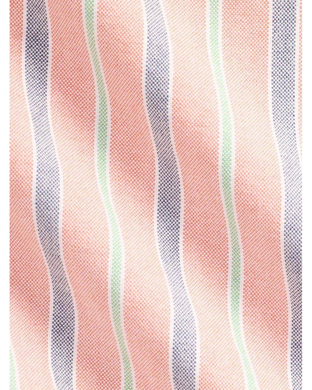 Polo Ralph Lauren Pink Chemise Rayée À Logo Brodé for men