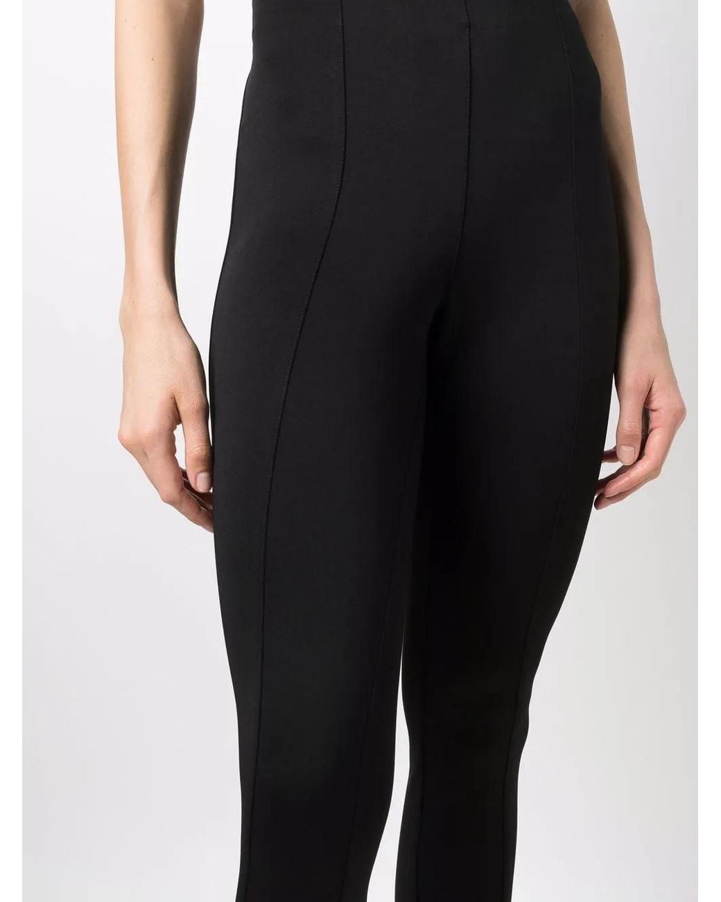 Calvin Klein Black High-Waisted Skinny Trousers