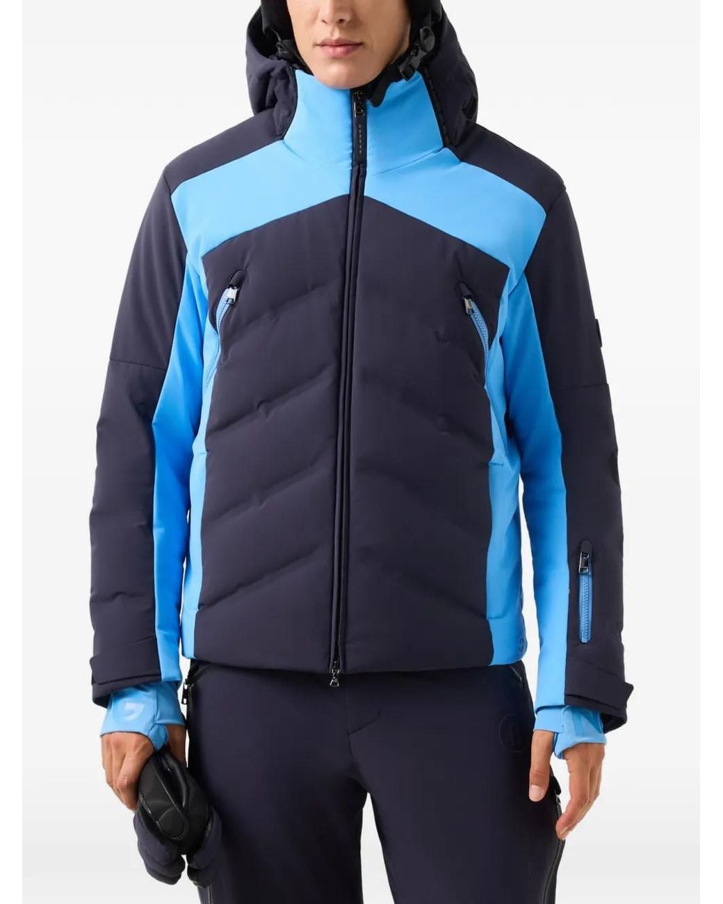 Giacca Da Sci Jervie Con Inserti di Bogner in Blue da Uomo