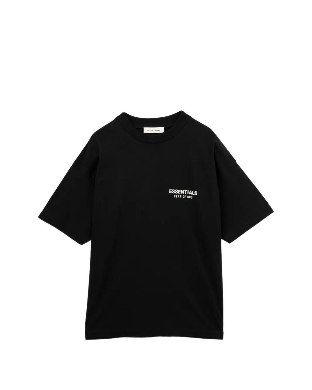 Essentials Black Classic T-Shirt for men