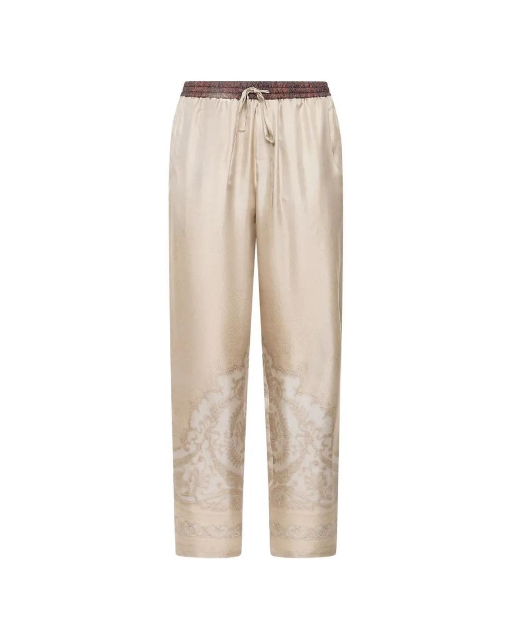 Pierre Louis Mascia Natural Aloe Straight-Leg Trousers