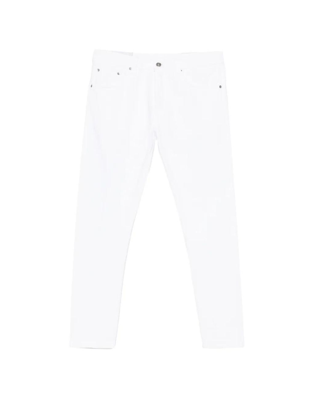 Dondup White Icon Jeans for men
