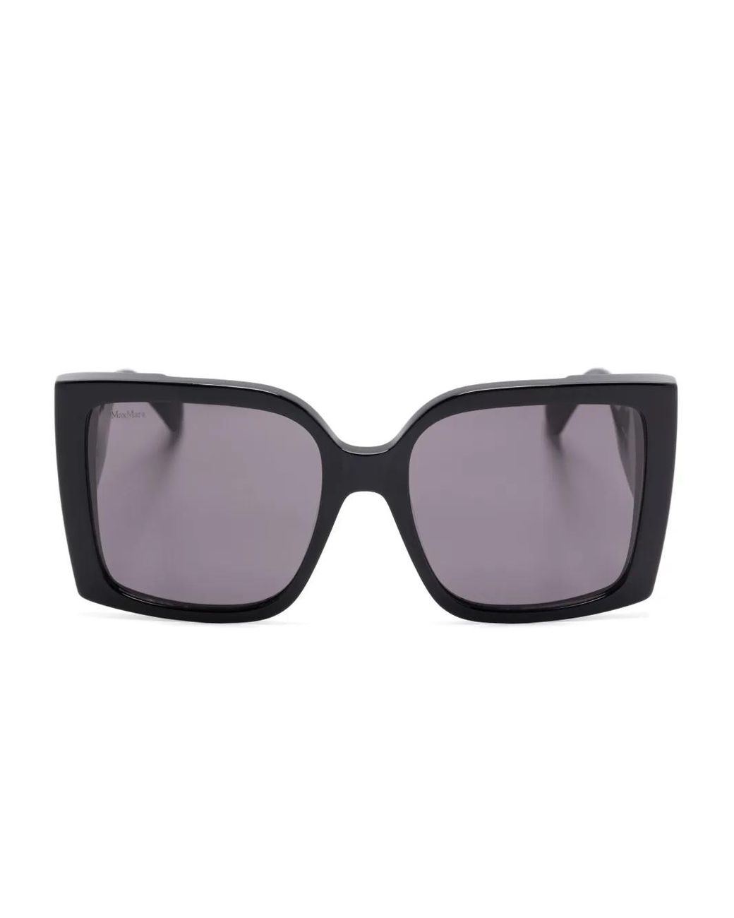 Lunettes De Soleil Hinge Max Mara Eyewear en coloris Black