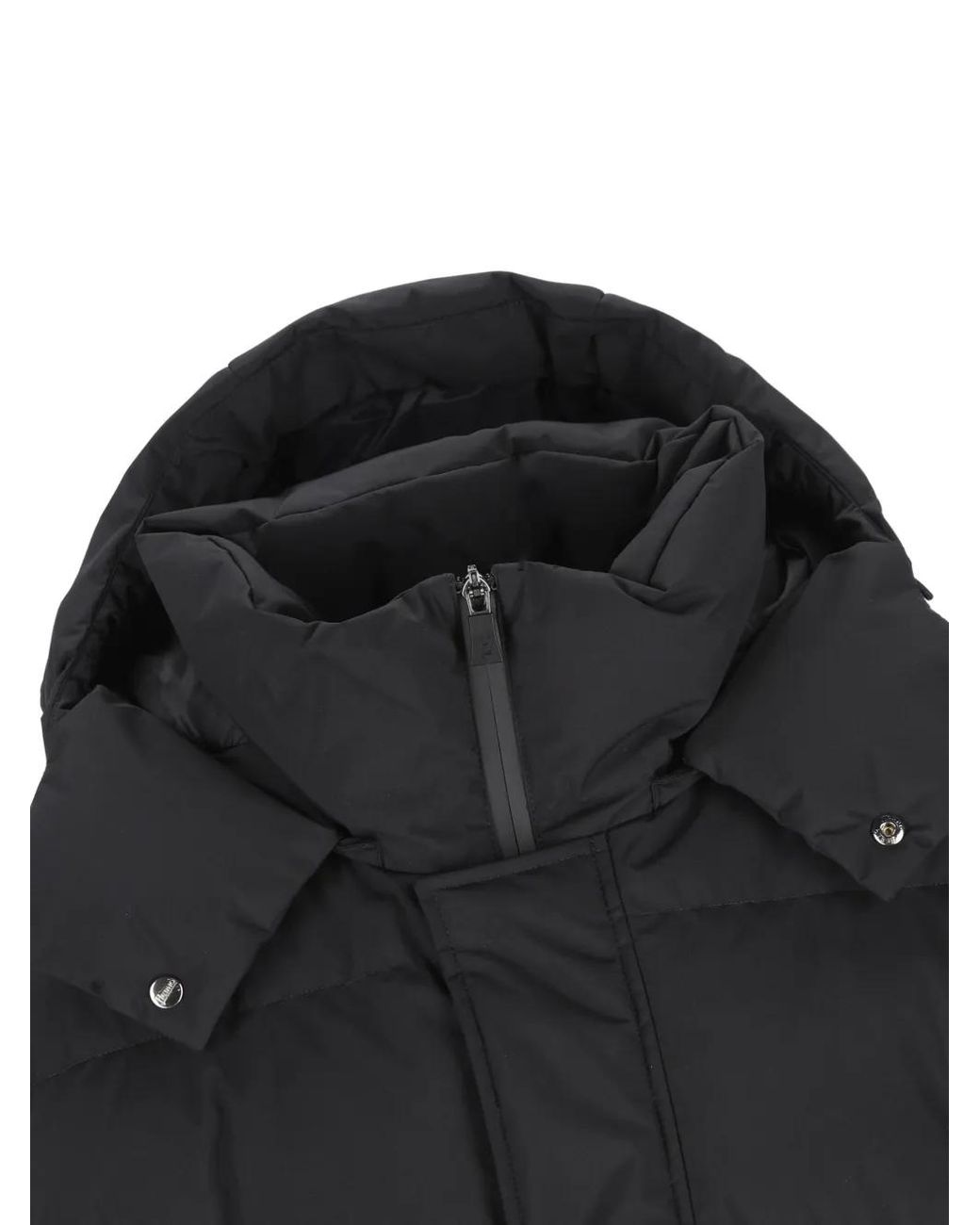 Herno Gewatteerde Jas Met Capuchon in het Black voor heren