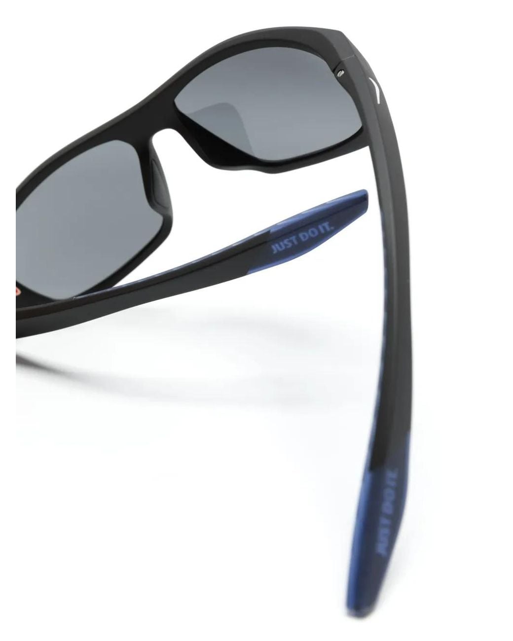 Nike Brazen Boost Rectangle-Frame Sunglasses in Gray | Lyst