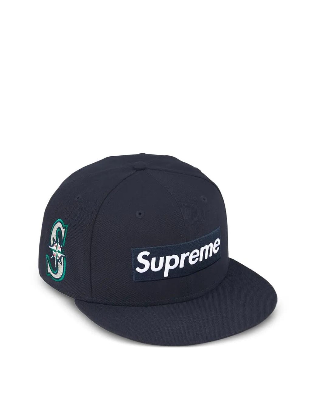 Supreme Mlb Teams Box Logo New Era Cap in Blue | Lyst UK