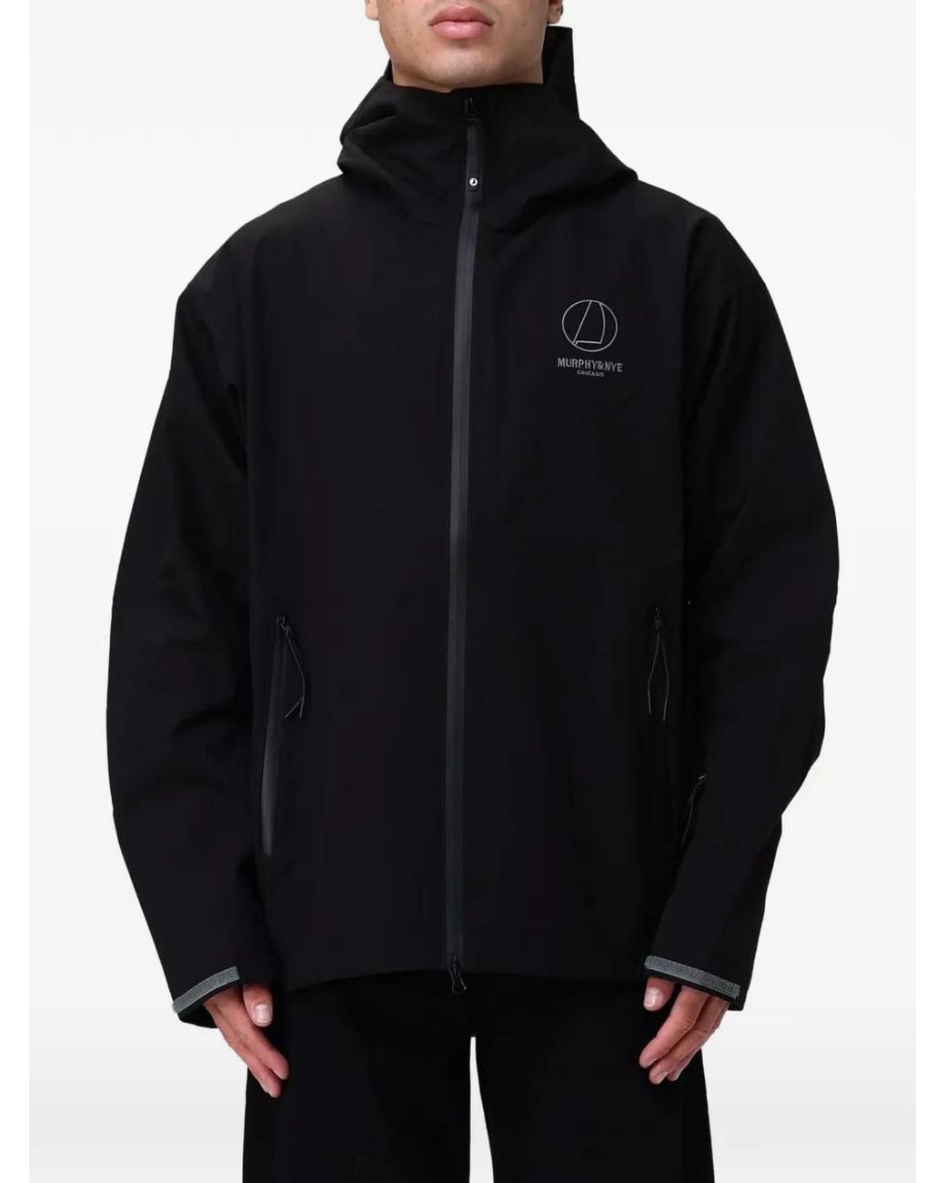 Murphy & Nye Blue Ranger/1 Logo-Print Parka
