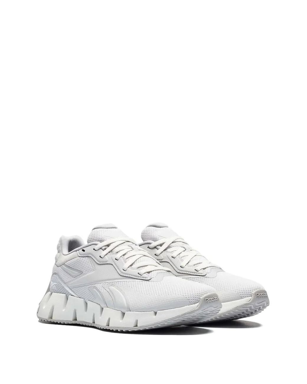 Reebok White Zig Dynamica 4 Sneakers