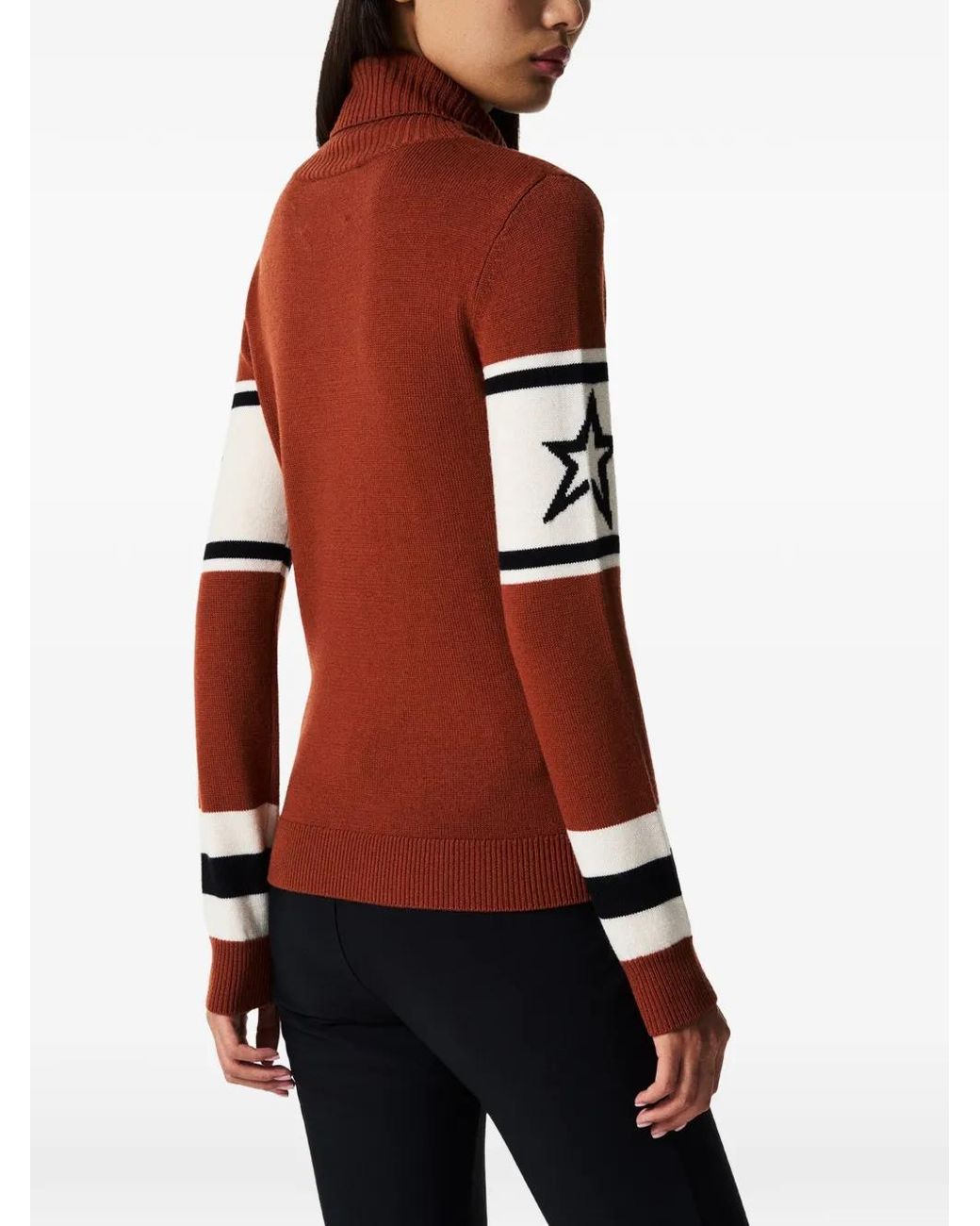 Perfect Moment Brown Après Schild Merino Wool Sweater