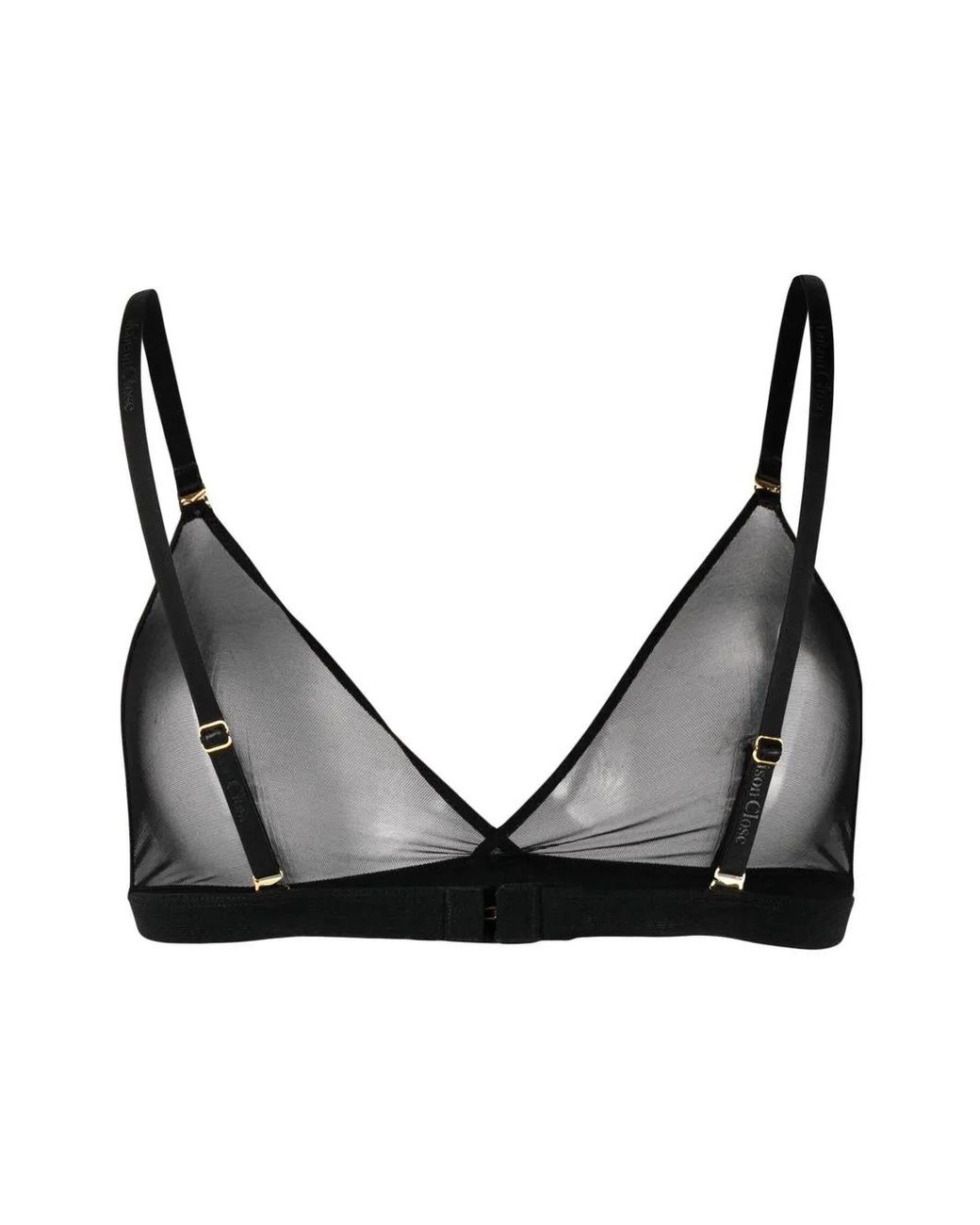 Maison Close Corps À Corps Triangle-Cup Bra in Black | Lyst