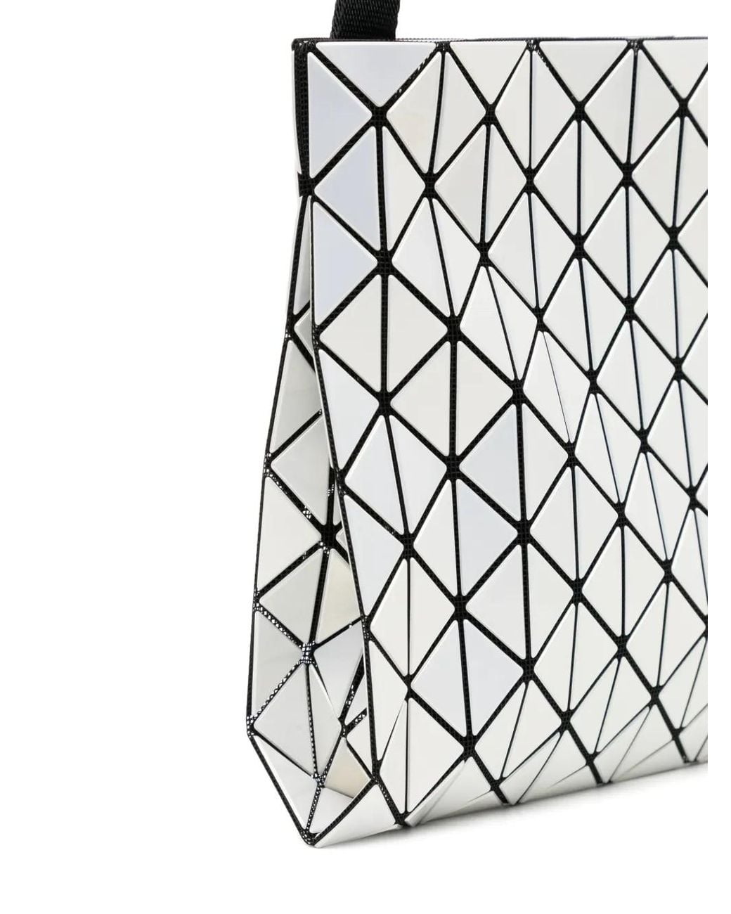 Issey Miyake White Row Shoulder Bag